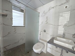 Bathroom in 4 BHK Penthouse at Goel Ganga Serio, Kharadi – for Rent