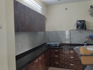 Kitchen in 2 BHK Apartment at Sunshine Tower, Mulund West – for Rent