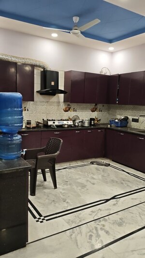 Kitchen in 3 BHK Builder Floor at BPTP Parklands, Sector 76 – for Rent