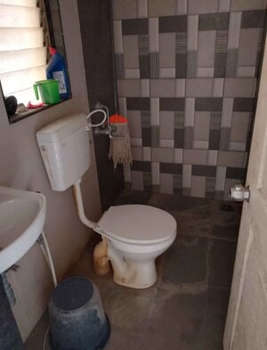 Bathroom in 1 BHK Apartment at Aastha Palace, Taloja – for Rent