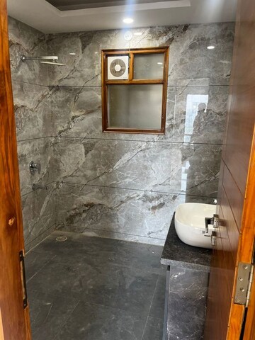 Bathroom in 3 BHK Builder Floor at Parklands, Sector 85 – for Rent