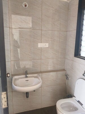 Bathroom in 3 BHK Apartment at Chandak 34 Park Estate D Wing, Goregaon West – for Rent