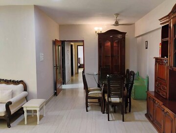 Living Room in 3 BHK Apartment at HDIL Metropolis Residences, Andheri West – for Rent