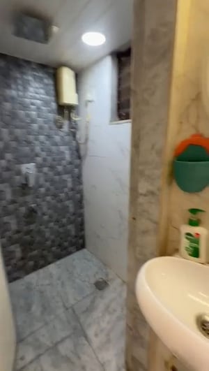 Bathroom in 2 BHK Apartment at Mahape – for Rent