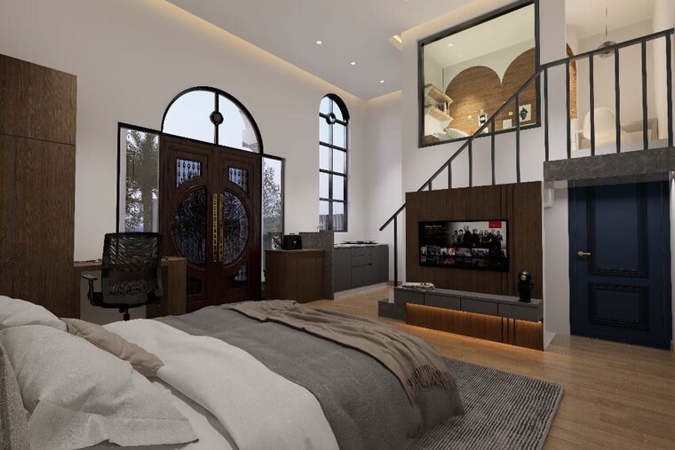 Bedroom, mahagun-mywoods-ii 4 Bedroom 2100 Sq.Ft. Apartment In Sector 16c Greater Noida Greater Noida 9903912