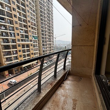Balcony in 1 BHK Apartment at K Raheja Raheja Residency, Sankalp Colony – for Rent