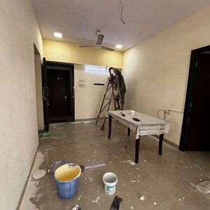 Bathroom in 1 BHK Apartment at K Raheja Raheja Residency, Sankalp Colony – for Rent