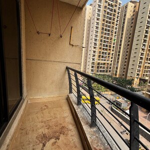 Balcony in 1 BHK Apartment at K Raheja Raheja Residency, Sankalp Colony – for Rent