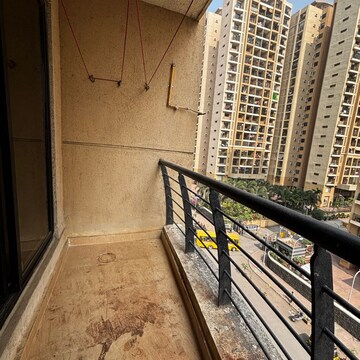 Balcony in 1 BHK Apartment at K Raheja Raheja Residency, Sankalp Colony – for Rent