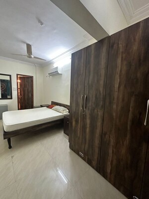 Bedroom in 3 BHK Apartment at Bamboo House, Santacruz West – for Rent