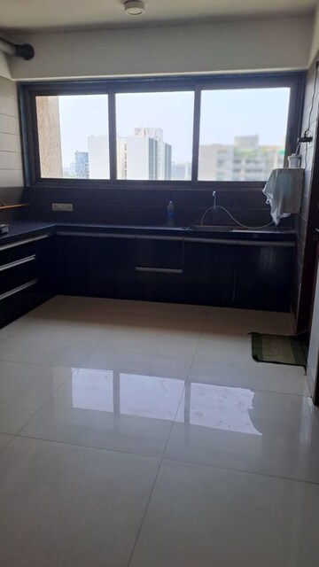Kitchen in 4 BHK Apartment at Prahlad Nagar – for Rent