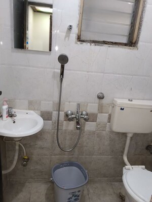 Bathroom in 2 BHK Apartment at Kanakia Samarpan, Borivali East – for Rent