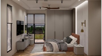 Living Room in 4 BHK Builder Floor at BPTP Amstoria, Sector 102 – for Sale