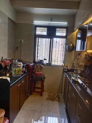 Kitchen in 2 BHK Apartment at Dedhia Golden Park II, Kalyan West – for Rent