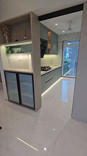 Kitchen in 3 BHK Apartment at Dosti Eastern Bay, Wadala – for Rent