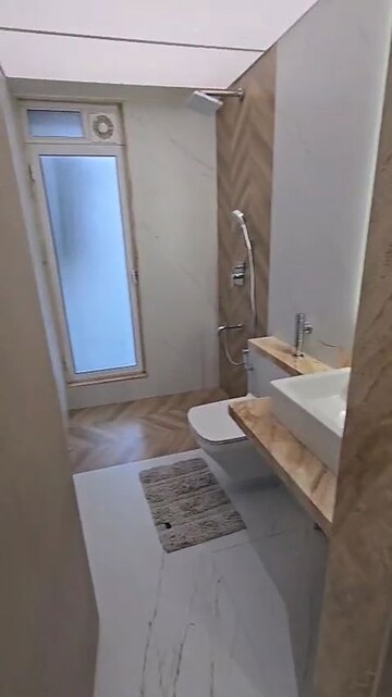 Bathroom in 3 BHK Apartment at Dosti Eastern Bay, Wadala – for Rent