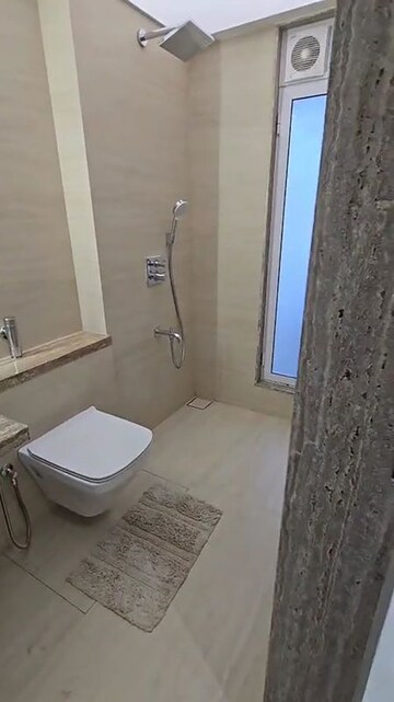 Bathroom in 3 BHK Apartment at Dosti Eastern Bay, Wadala – for Rent
