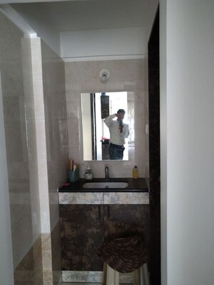 Bathroom in 2.5 BHK Apartment at Trimurti Elina, Baner – for Rent