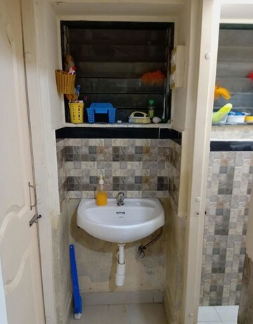 Bathroom in 1 RK Apartment at Vakola – for Rent