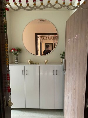 Building Lobby in 1.5 BHK Apartment at Dosti West County, Balkum Pada – for Sale