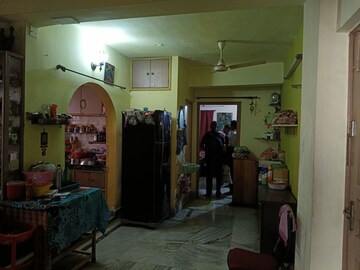 Living Room in 2 BHK Apartment at Baguiati – for Sale