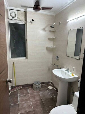 Bathroom in 2 BHK Apartment at Gaur City 2 - 14th Avenue, Sector 16c Greater Noida – for Rent