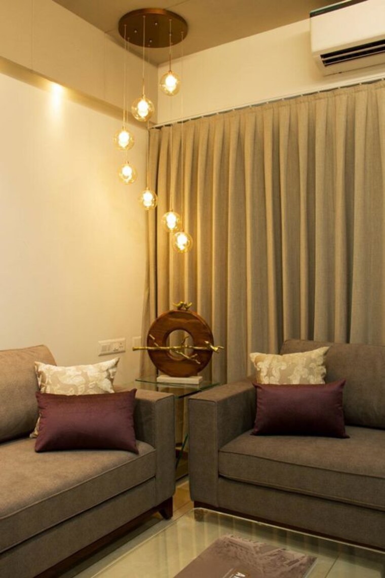 Living Room, roots-aarav-arise 4 Bedroom 3600 Sq.Ft. Apartment In Vastrapur Ahmedabad 9904056