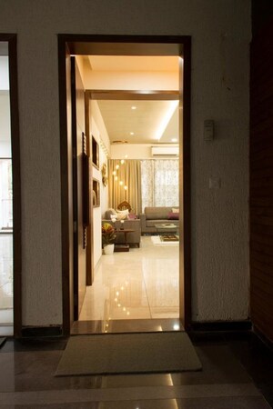 Building Lobby in 4 BHK Apartment at Roots Aarav Arise, Vastrapur – for Rent