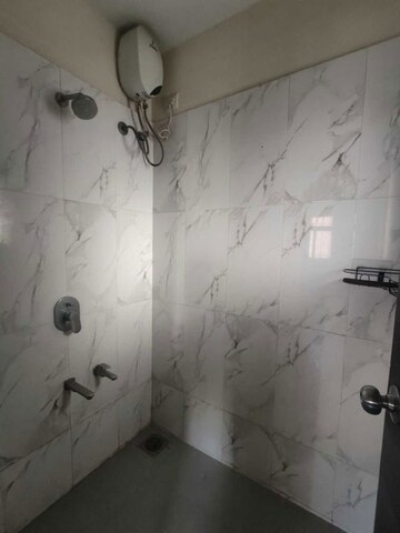 Bathroom in 1 BHK Apartment at Lodha Crown Quality Homes, Majiwada – for Rent