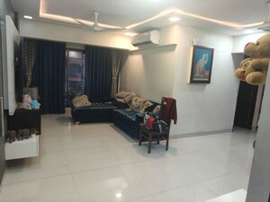 Living Room in 3 BHK Apartment at Sopan Apartment, Panch Pakhadi – for Sale
