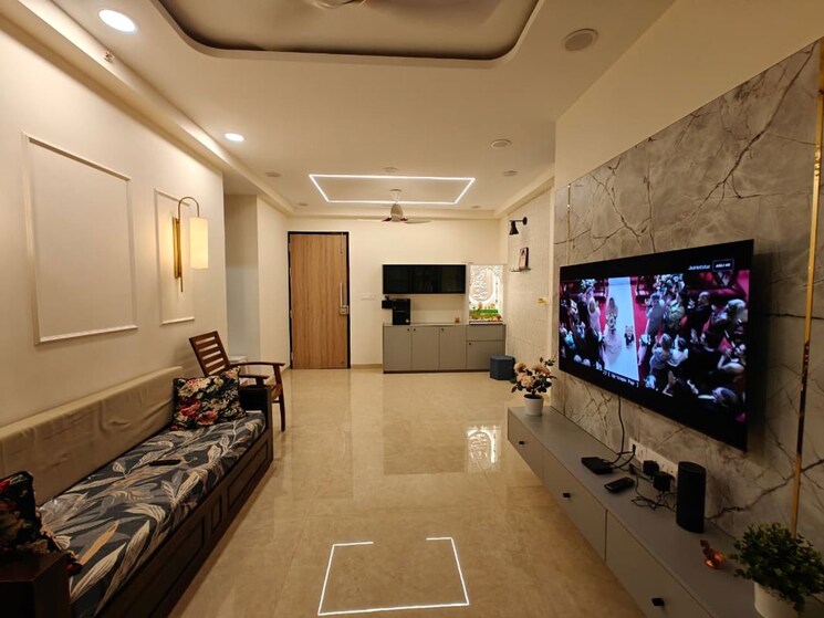 Kitchen, lnt-crescent-bay-t4 3 Bedroom 1800 Sq.Ft. Apartment In Parel Mumbai 9878043