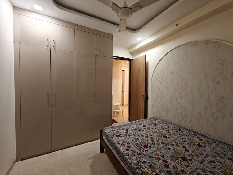 Bedroom, lnt-crescent-bay-t4 3 Bedroom 1800 Sq.Ft. Apartment In Parel Mumbai 9878043