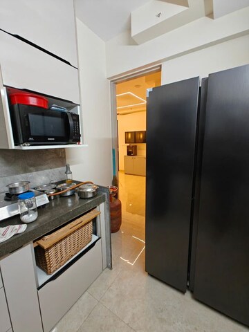 Kitchen in 3 BHK Apartment at LnT Crescent Bay T4, Parel – for Rent