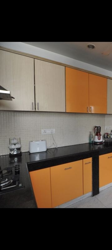 Kitchen in 3 BHK Apartment at Nizamuddin East – for Rent