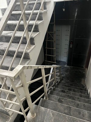 Staircase in 3 BHK Builder Floor at BP Homes, Sector 85 – for Rent