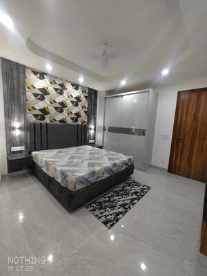 Living Room in 3 BHK Builder Floor at Sushant Lok 2, Sector 57 – for Rent