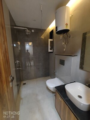 Bathroom in 3 BHK Builder Floor at Sushant Lok 3, Sector 57 – for Rent
