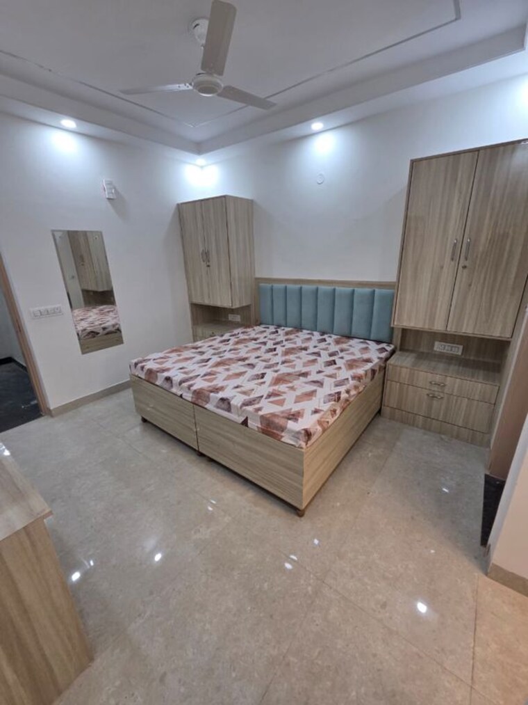 Bedroom, unitech-south-city-1 Studio 250 Sq.Ft. Builder Floor In South City 1 Gurgaon 9904221
