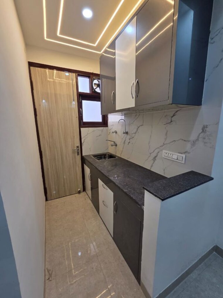 Kitchen, unitech-south-city-1 Studio 250 Sq.Ft. Builder Floor In South City 1 Gurgaon 9904221