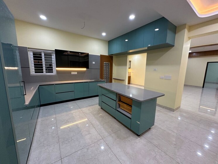 Kitchen, muppas-indraprastha 4 Bedroom 5500 Sq.Ft. Villa In Tellapur Hyderabad 9904223