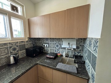 Kitchen in 3 BHK Builder Floor at Hong Kong Bazaar, Sector 57 – for Rent
