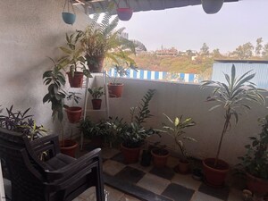 Balcony in 1 BHK Apartment at Suvan Shades, Mundhwa – for Rent
