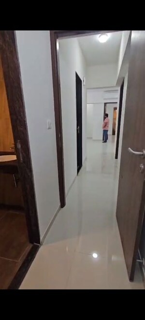 Building Lobby in 3 BHK Apartment at Lodha Amara Tower 49 and 50, Kolshet Road – for Rent