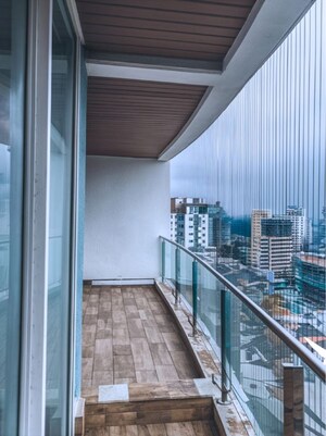 Balcony in 3 BHK Apartment at The Wadhwa The Nest, Andheri West – for Sale