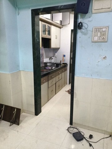 Kitchen in 1 BHK Apartment at Randhir Vihar CHS, Bhandup West – for Rent