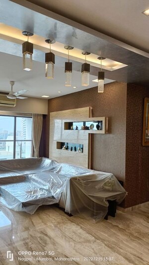 Living Room in 3 BHK Apartment at Elco Residency, Bandra West – for Sale