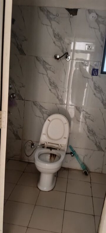 Bathroom in 2 BHK Apartment at JKG Palm Resort, Raj Nagar Extension – for Rent