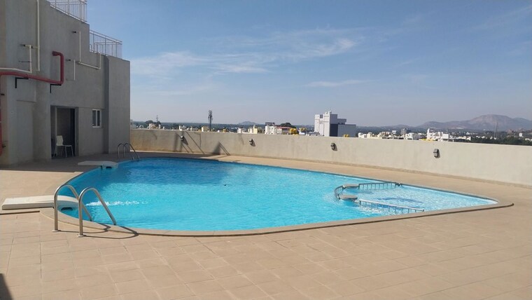Swimming Pool, salarpuria-sattva-park-cubix 2 Bedroom 1000 Sq.Ft. Apartment In Devanahalli Bangalore 9904424