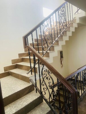 Staircase in 5 BHK Villa at International Airport Road – for Sale