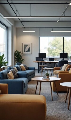 Team Area in  Shop at Ornate Solitaire, Dahisar East – for Rent